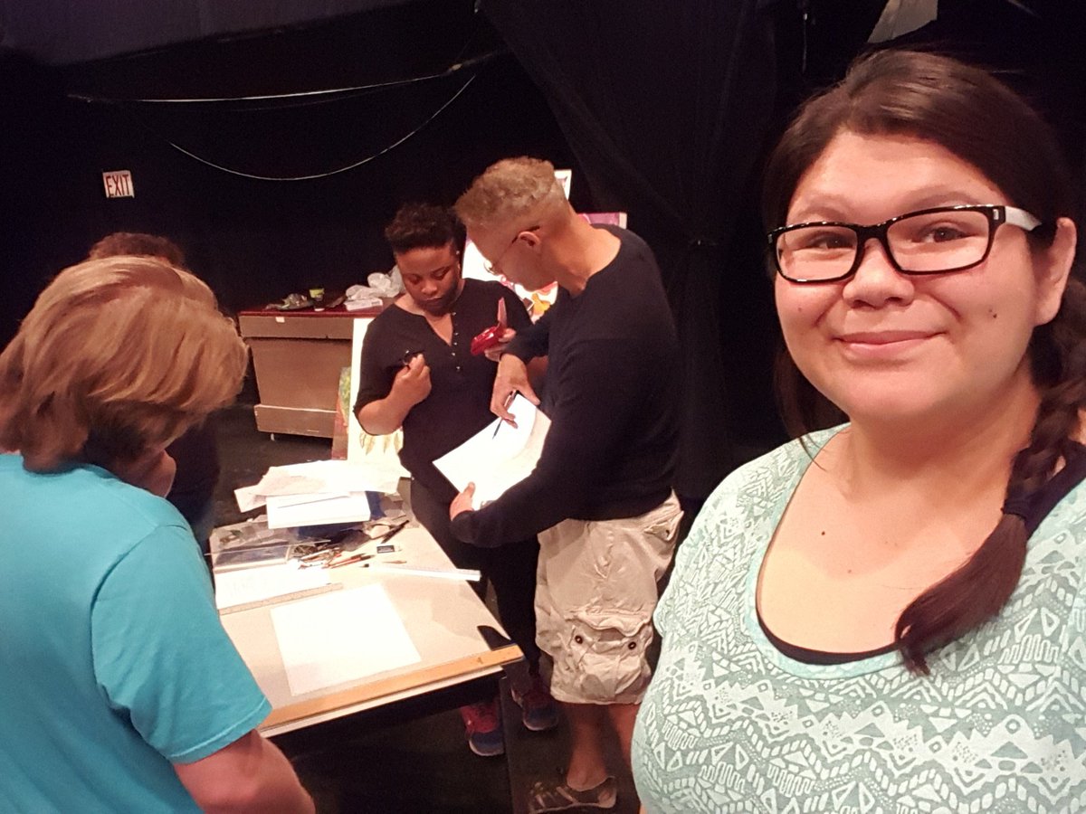 KarissaPiche's tweet photo. Technical theater: #dramaworld #drafting #thisrules #pun #iloveitwhenaplancomestogether @usaskcollab https://t.co/pqBTQQfJbi