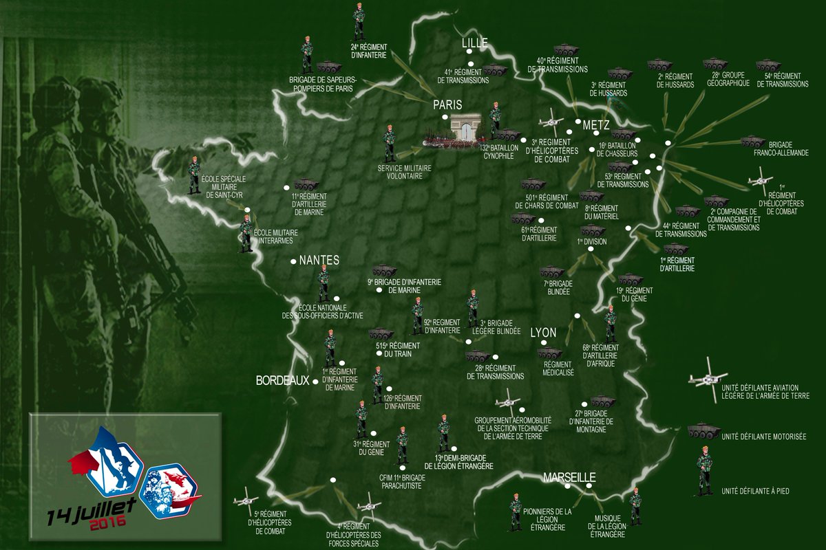 Présentation 78+ imagen carte régiment armée de terre fr.thptnganamst.edu.vn