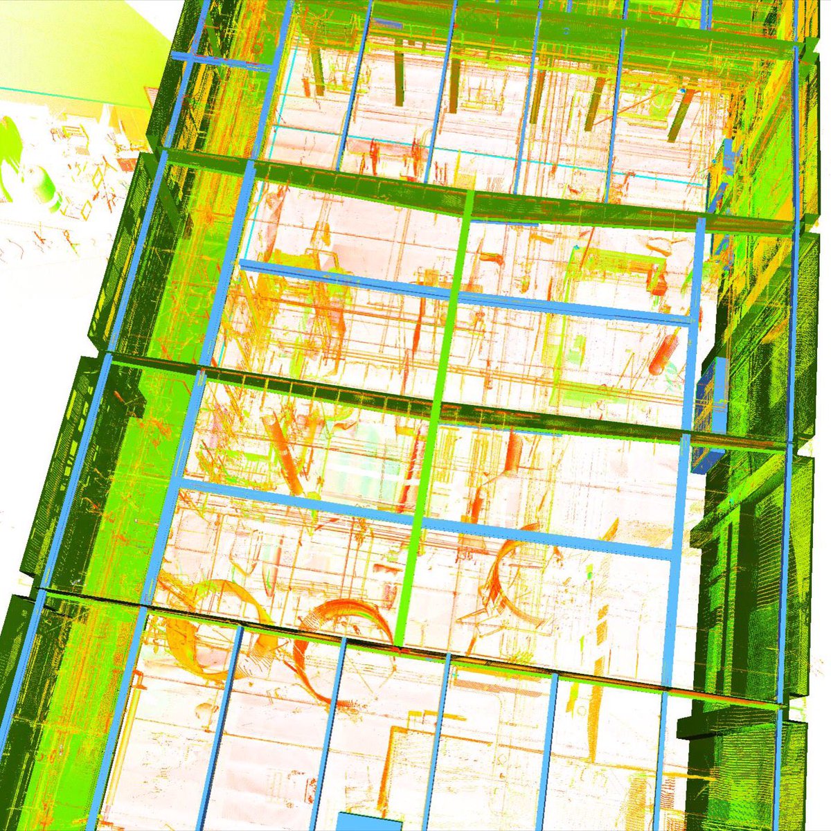 cedar_mac's tweet image. Structural modeling #3dmodel #bim #laserscanning #structure
