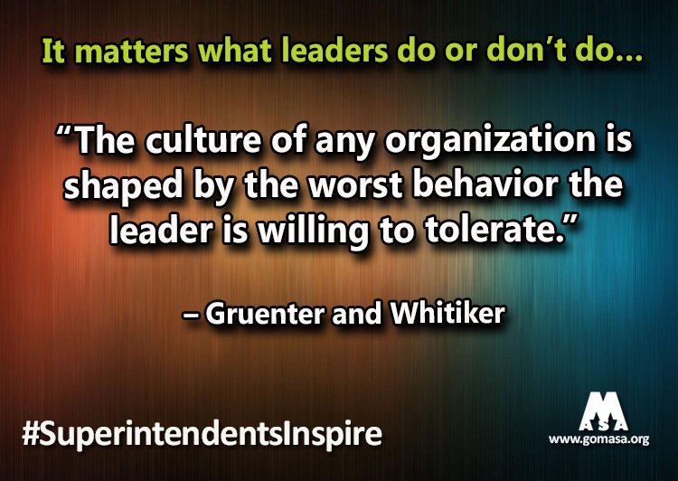 MASASupts's tweet photo. #SuperintendentsInspire by recognizing that it matters what they do or don't do. https://t.co/8c0p8WklkM
