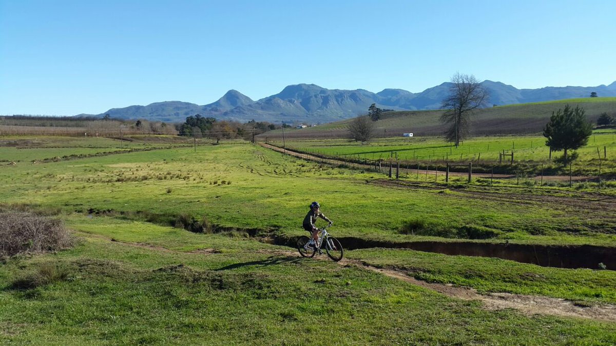 ElginAdventures's tweet photo. Tasting and riding @paulcluverwines last week on the Elgin-Botriver-Hermanus Mtb trip. @ElginValley @SaltyCrax_SAVE https://t.co/dVsax6IoVj