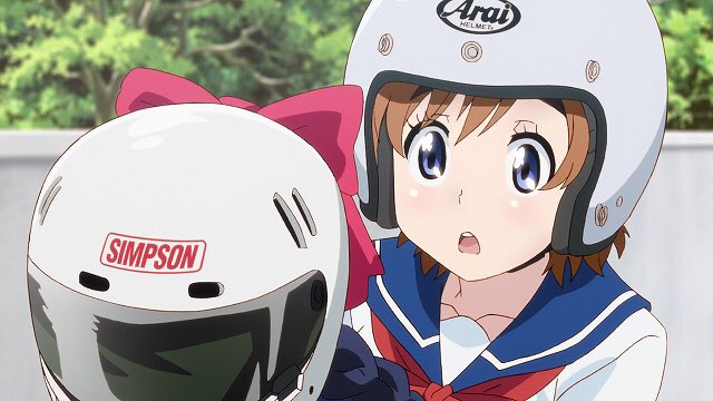 来夢先輩のバイクやヘルメットを紹介 気になる正体は 謎の人物に迫る ばくおん