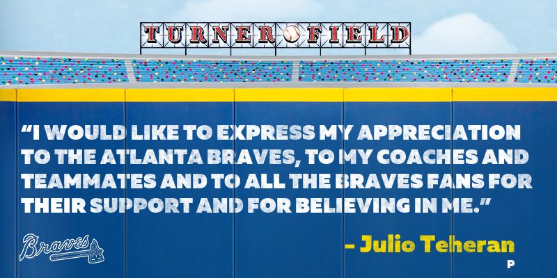 More from <a href="/Julio_Teheran/">Julio Teheran</a> on his #ASG selection: