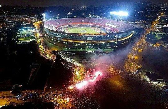 MorumbiStadium's tweet photo. O TEMIDO DA LIBERTADORES, O MORUMBI É A NOSSA PRINCIPAL ARMA JUNTO AOS 67 MIL TORCEDORES.

BIENVENIDO AO INFERNO https://t.co/22TGL4RC9s