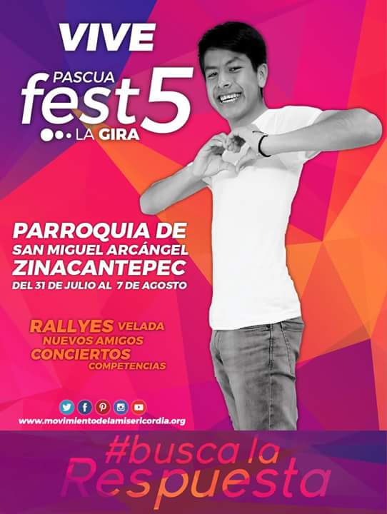 MercyMov's tweet photo. VIVE #PASCUAFEST LA GIRA EN #SANMIGUELARCÁNGEL #ZINACANTEPEC #BUSCALARESPUESTA. https://t.co/35GXrL7bU5