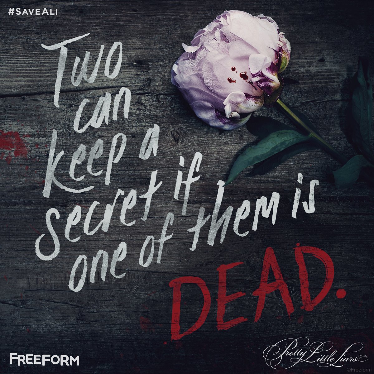 PLLonMax's tweet photo. Got a secret, can you keep it? #PrettyLittleLiars starts NOW, EST/CST! https://t.co/2itZYoelzn