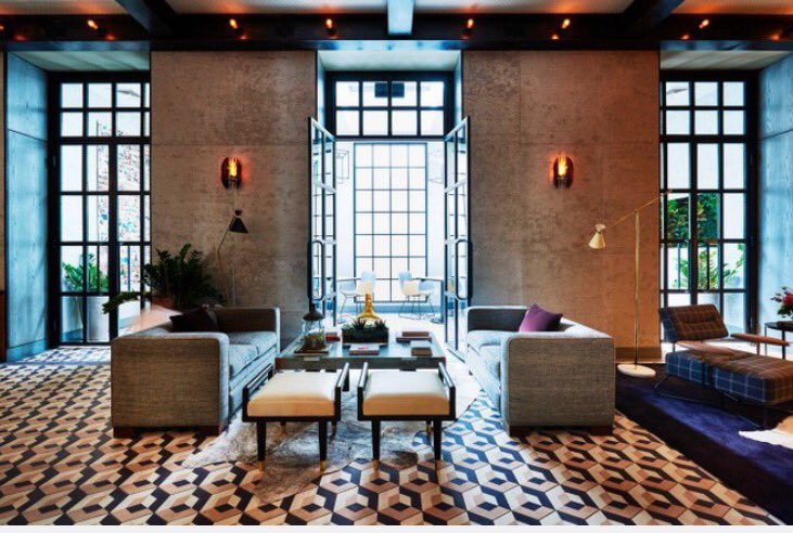 Zephyr_Interior's tweet image. SIXTY SOHO NEW YORK BY HARLAND MILLER - goo.gl/AE92c9 via @NYDesignAgenda