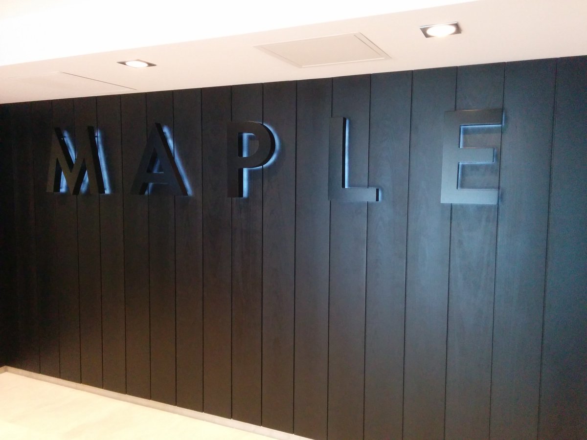 EyeCatchSigns's tweet photo. Interior Grade, Reverse LED Lit Letters and Logo. https://t.co/Pk4kzC6F2m