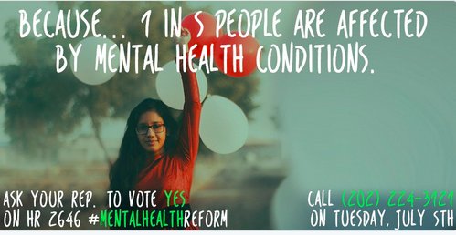 NAMI_QN's tweet photo. We hope 7/5/16 be The Day we made a decision to push for better care for those living with serious #mentalillness. https://t.co/3XIDCWu0lB