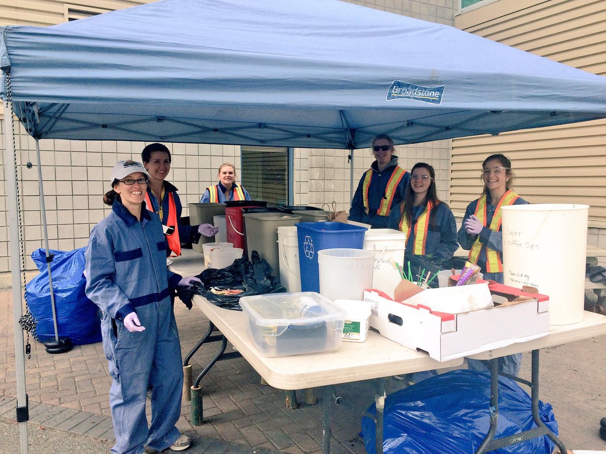 We took part in a Waste Audit for Canada Day, yesterday! Look for a #zerowaste Canada Day in the future! #kamloops