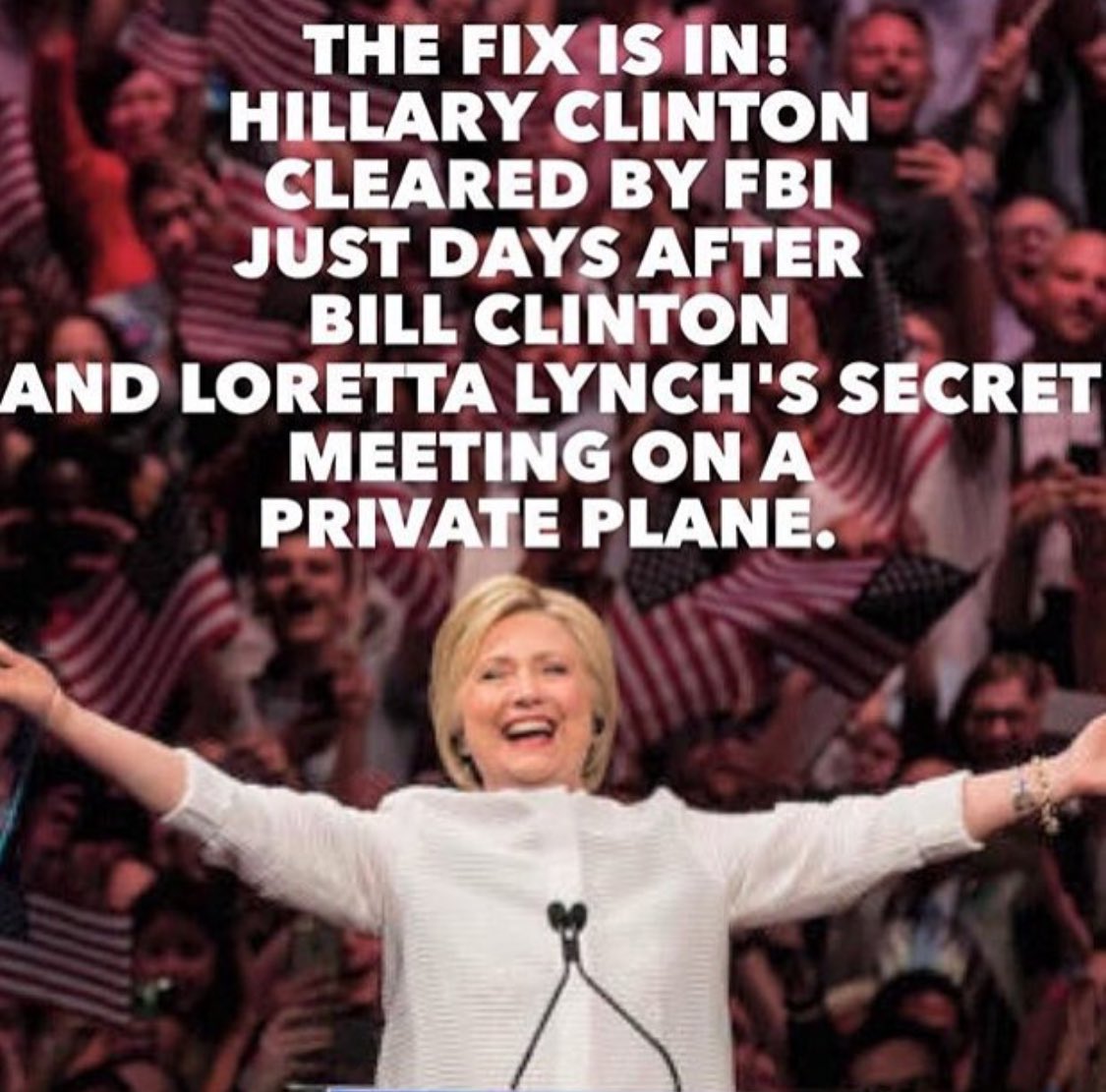 drunkamerica's tweet photo. RETWEET IF YOU WANT HILLARY IN PRISON https://t.co/tntBTsZPkH