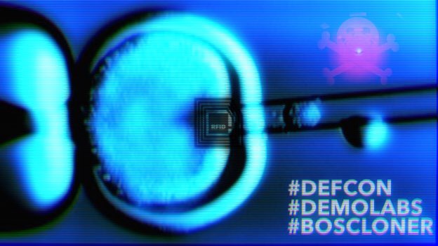 defcon's tweet image. In the #defcon #demolabs: meet #boscloner - a superfast automated RFID cloning toolkit #watchyourbadge