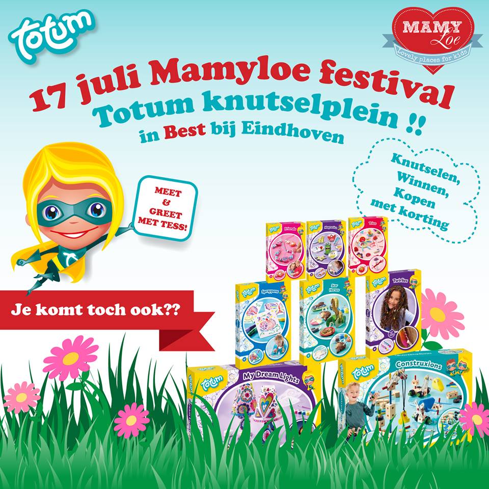 Kom je gezellig knutselen 17 juli? #Totum is er ook bij met een té gek Knutselplein! bit.ly/1ULXKp7