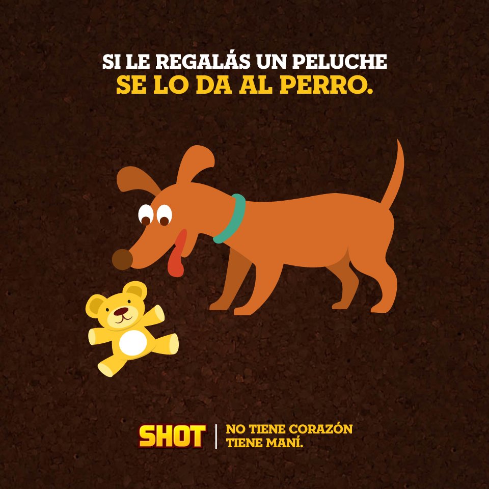 Antes de que junte polvo, mejor darle utilidad. #NoTieneCorazónTieneManí #CuandoNadieMeVe se lo tiro al perro.