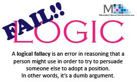 WorkLifeJoyDoc's tweet image. A circular argument in which the conclusion is included in the premise #beggingthequestion #logicfail