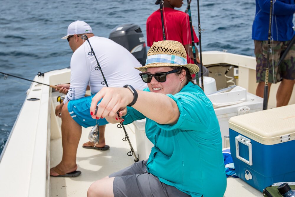 thepdmteam's tweet photo. Our team went on a little team-building exercise -- in the middle of the ocean! 🐟🐬🐟 #LoveFL #progressivedental https://t.co/IdXA4DsI7y