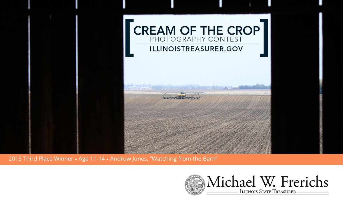 ILTreasurer's tweet photo. Show off the many sides of IL agriculture! Participate in my #CreamofCropIL #Photo Contest. https://t.co/pNMZk6g62d https://t.co/6yZ0AWjPx5