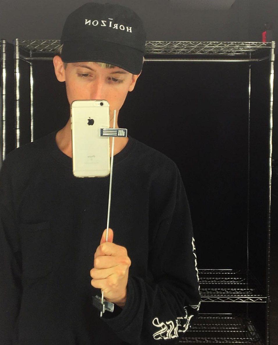 RootStudios's tweet photo. A #ROOTselfie stick by @coreyolsen https://t.co/eXLCCmfDFF