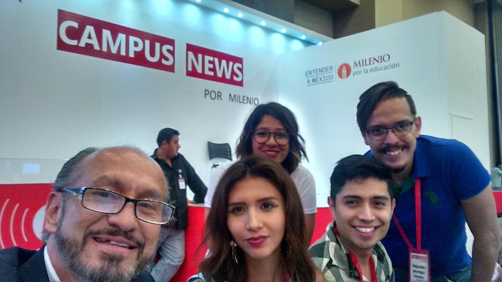 AlexetteJ's tweet photo. Mi mejor momento en #CPMX7 ser reportero por 1ra vez de Milenio y llevarles noticias a todos. #CPMX8 @Campuspartymx https://t.co/DVbtgaRjRQ