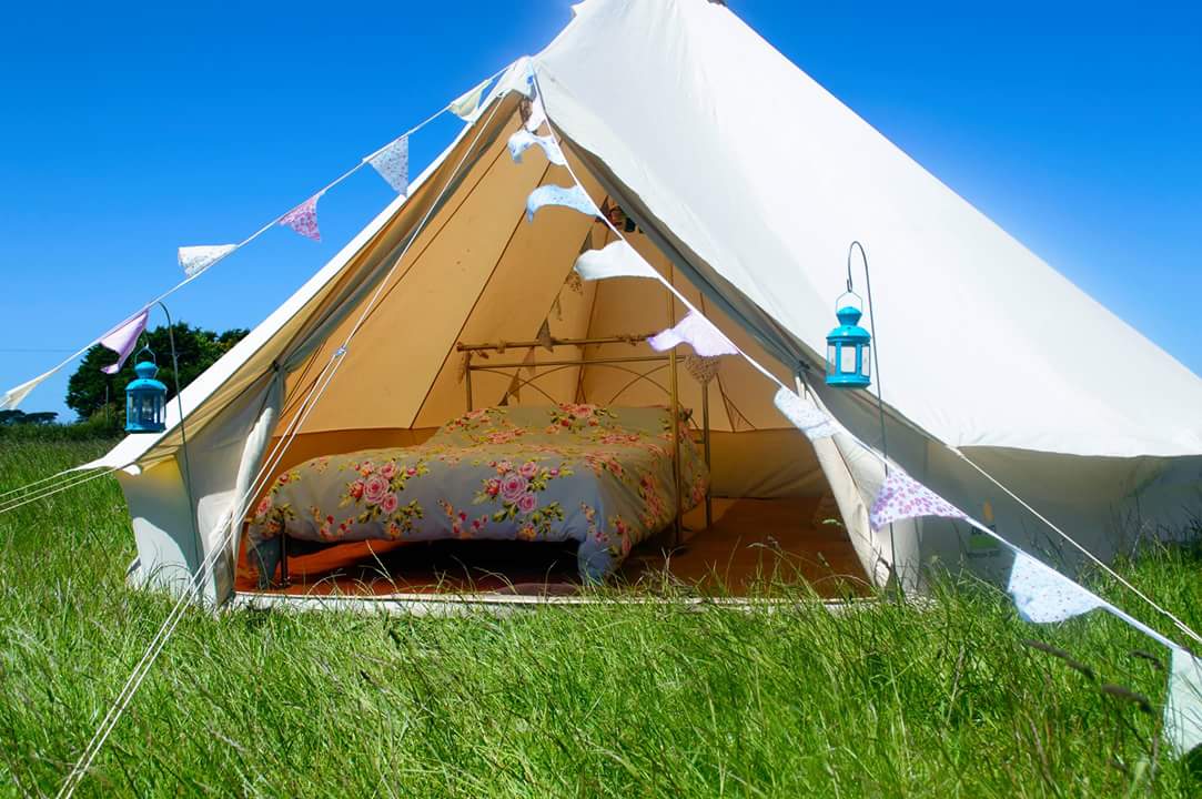 Getting married? Check our honeymoon tent! #wedding #cornwall #weddinghour #outdoorwedding #glamping #honeymoon