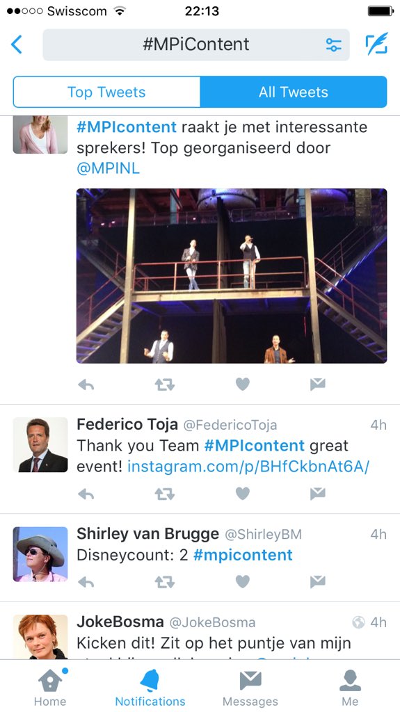 RuudWJanssen's tweet photo. Looks like #MPIcontent hit the mark - well done + congrats to team @nlconference @MPINL @roelfrissen https://t.co/i6Pu2tjXou