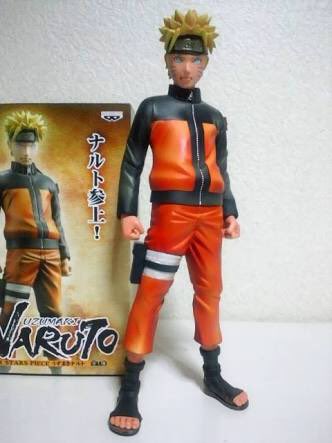 naruto_7610_'s tweet photo. 前これめっちゃ欲しなって買ったなー笑
箱の「ナルト参上！」のパチモン感すごいけどフィギュアのクオリティ高かった笑 https://t.co/AoqFi83Pvh