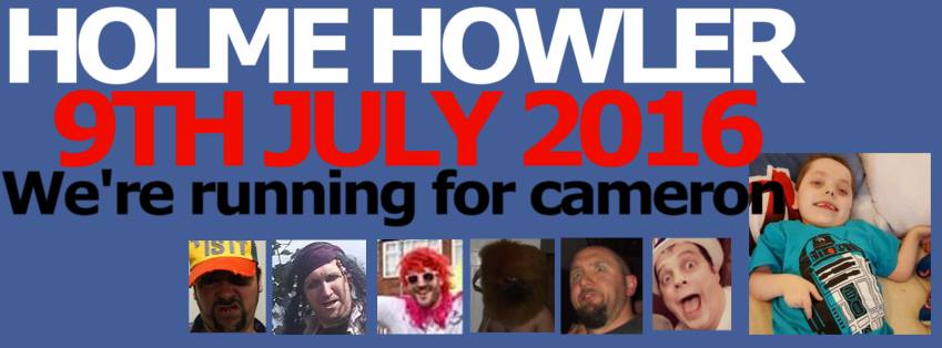theduckponduk's tweet photo. We're running @HolmeHowler  for @CameronsFund Please donate. 
#keepquackin #WarriReTweet
https://t.co/TKr4olMRAv https://t.co/ZIbqrDoXJC
