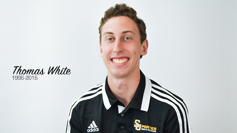 It is with great sadness that we inform you of the passing of Thomas White, a student-athlete at Southwestern.