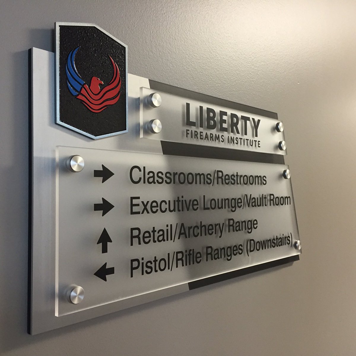avalisway's tweet photo. One of our signs for Liberty Firearms Institute! @NRA https://t.co/3Luu1y8eYt