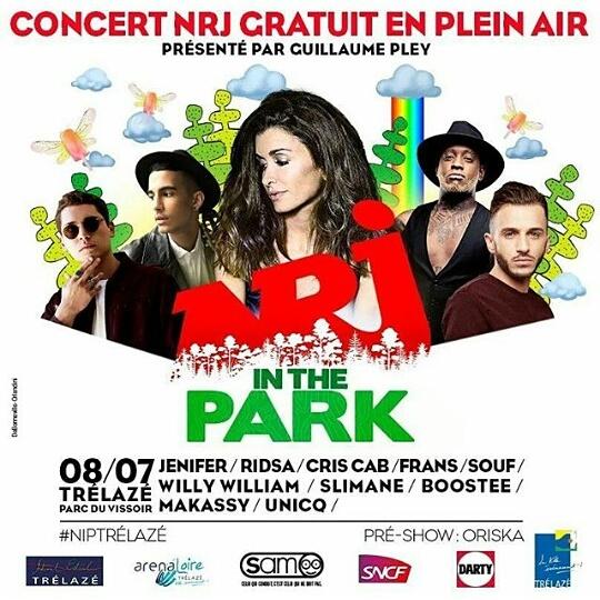 CrisCabFanBase's tweet photo. July 8 @criscab will be with NRJ for a free outdoor concert at Trélazé #CrisCab #CrisCabFanBase #TeamCrisCab #NRJ https://t.co/WGXNVMPPHv