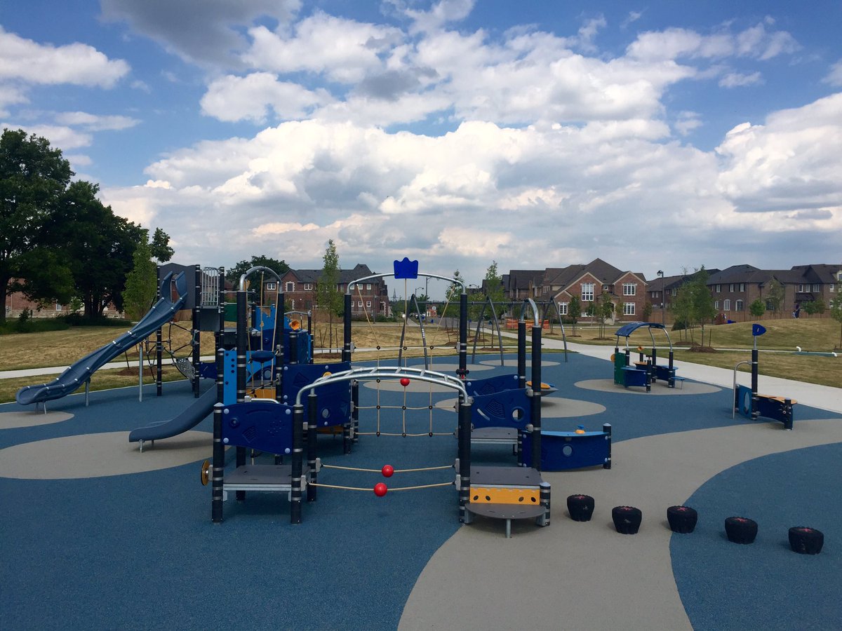 EpicPlayspaces's tweet photo. More Cathedraltown North Park photos. See you at the playground!  #Markham Design by @ScottTorrance and his team https://t.co/tg2CKHOgXB