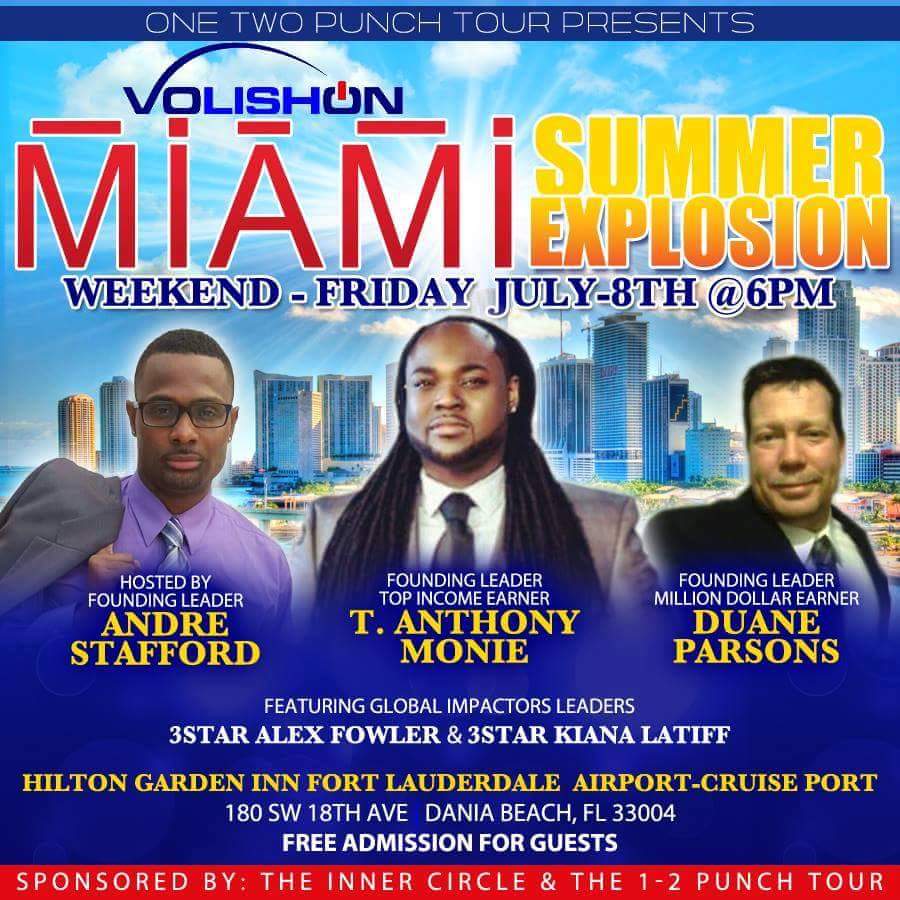 MrsKizzy44's tweet photo. Join us Miami Summer Explosion. Hottest Travel Club around!#LuxuryTravel #Volishon
https://t.co/aDzd2CS80K https://t.co/ewZMQ2iaVW