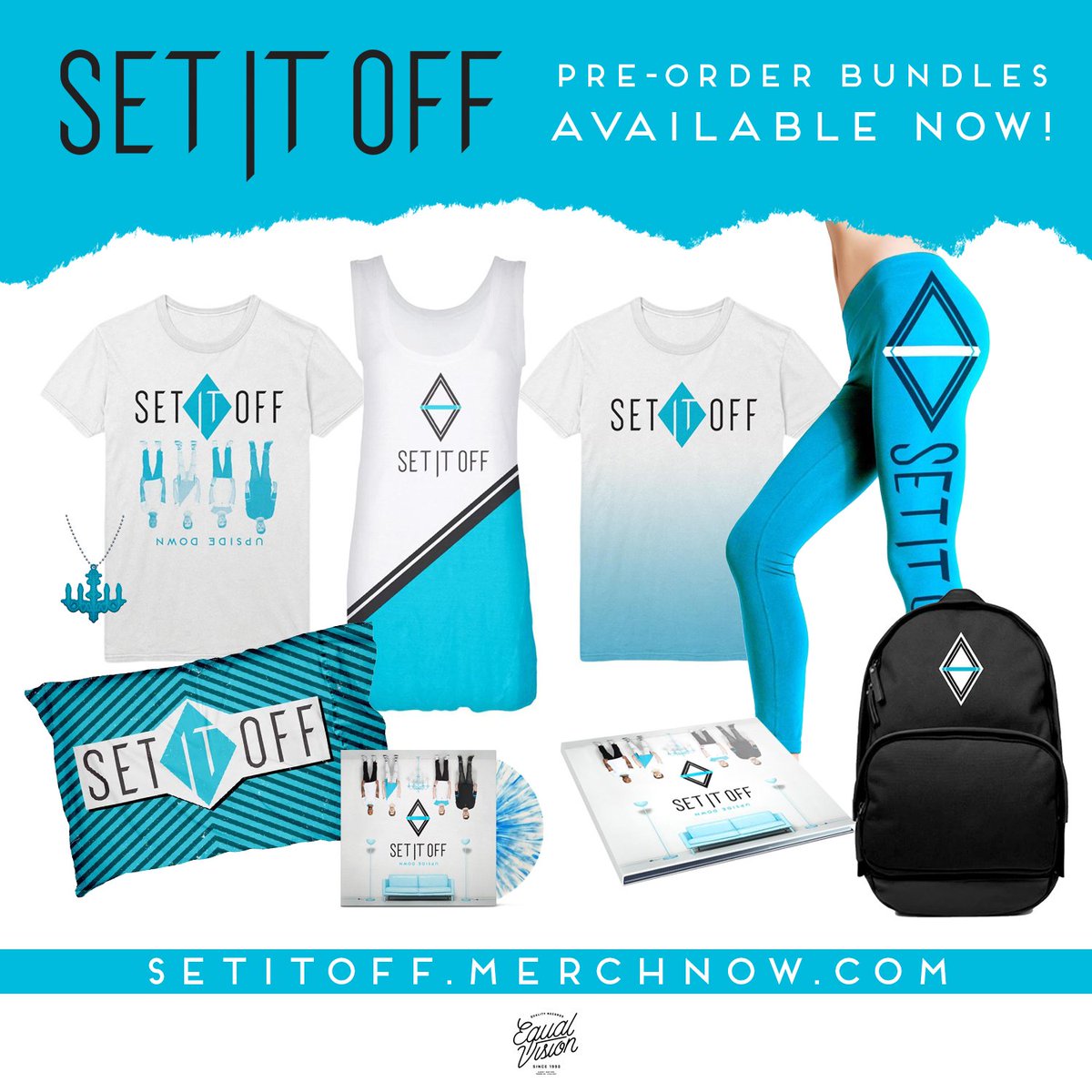 Set It Off on X: There's a ton of cool stuff you can get with your Upside  Down pre-order! Check it out at    / X