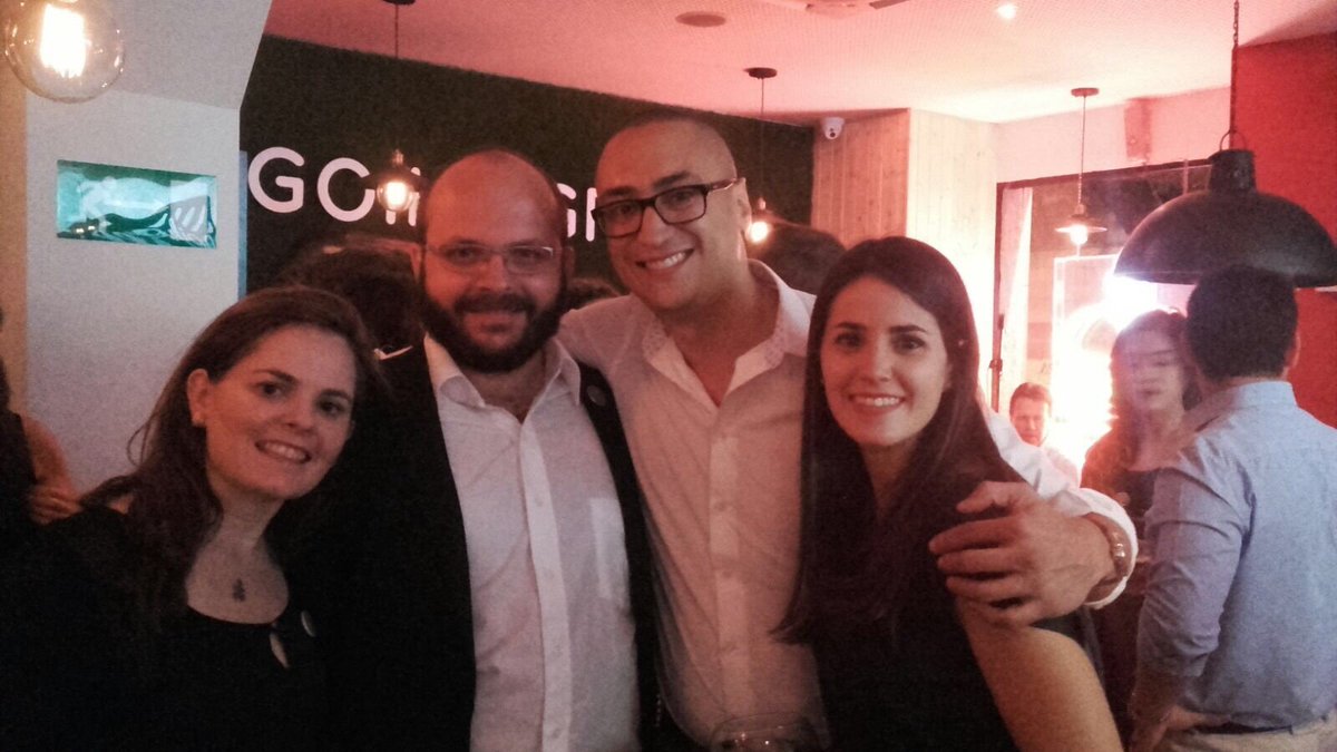 invexcel's tweet photo. Enhorabuena a nuestros amigos y co-inversores Marina, Carla y Nacho 1er aniversario #GoikoGrillPR @GoikoGrill https://t.co/PNKYBh32bP