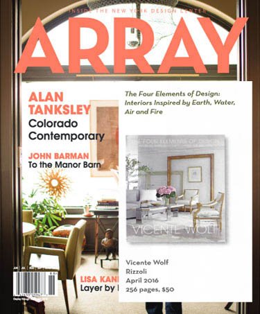 vicentewolf's tweet photo. @ArrayNYC book review! Thanks @Rizzoli_Books #thefourelementsofdesign #celebrityinteriors #decor #interiors #travel https://t.co/4NpSDh9uXU