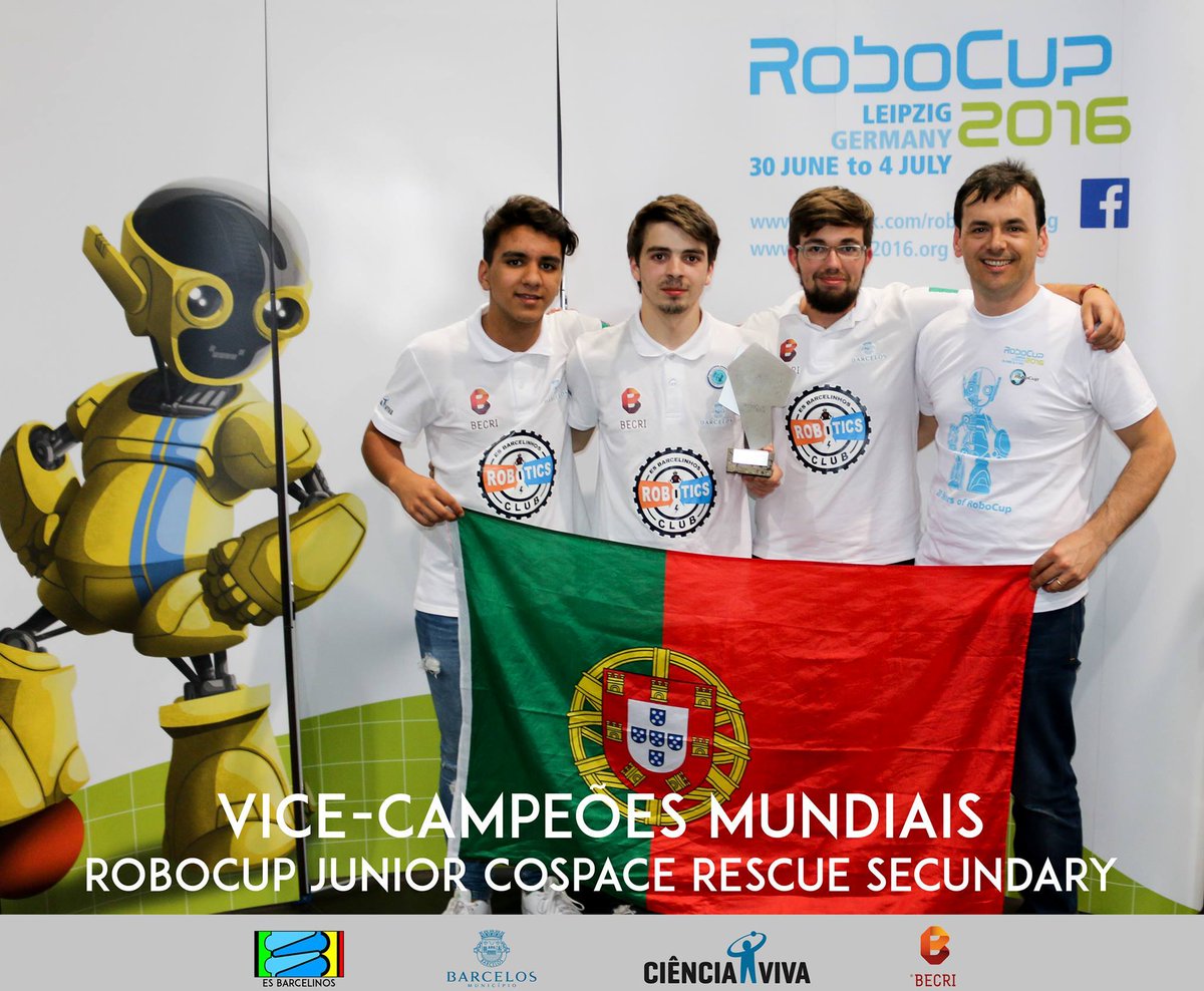 Roberto_figuz's tweet photo. RoboCup 2016! @RoboCupPortugal @RoboCupEuro2016 
#RoboCup2016 https://t.co/Nfg0ljSpr5