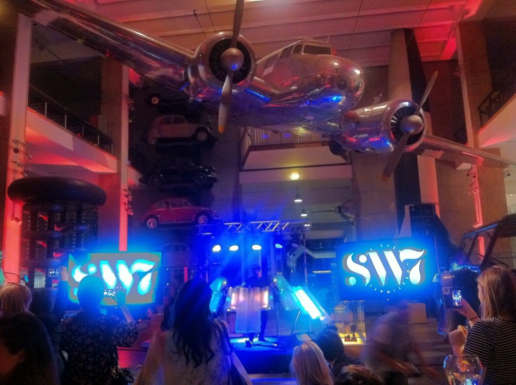 WhiteLightEvent's tweet photo. All eyes on the #VJ spectacular @SCM_Events with #Production from yours truly! Superb night #SW7ScienceMuseum https://t.co/CqNGLECrqc