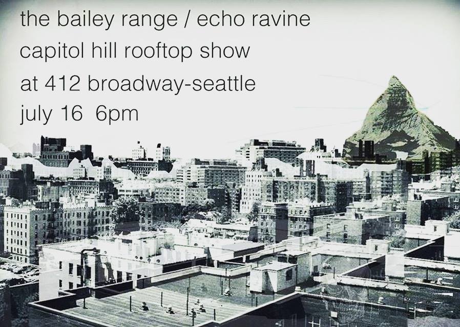 TheBaileyRange's tweet photo. We're getting excited for this rooftop show with Echo Ravine. #SeattleMusic #RooftopShow @SEAshows @NW_Music_Scene https://t.co/8XYNhL8GqF