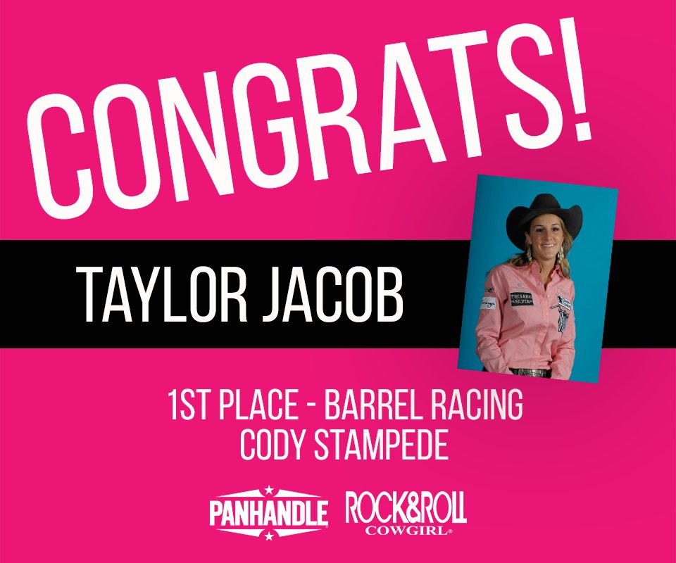 Congrats @Jackie_Ganter &amp; Taylor Jacob! #TeamRockandRollCowgirl