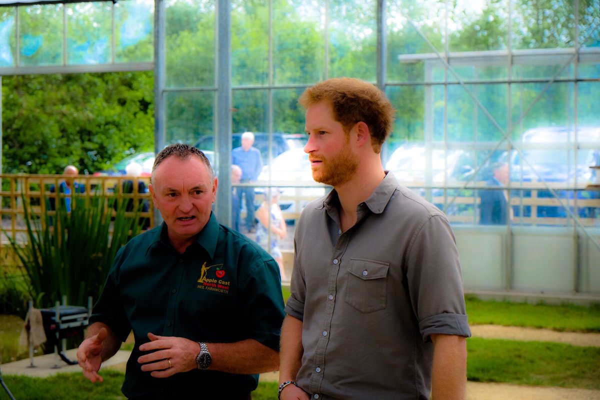 windsorwatcher's tweet photo. Prince Harry visited @CastNorthWest during his one day visited to Wigan. || 5th July 2016 https://t.co/hsBU6iUxdL