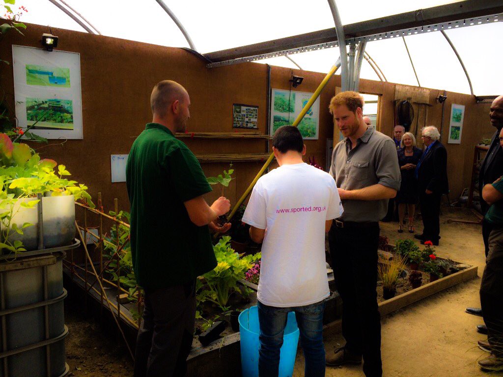 Prince Harry visited <a href="/CastNorthWest/">Cast North West</a> during his one day visited to Wigan. || 5th July 2016