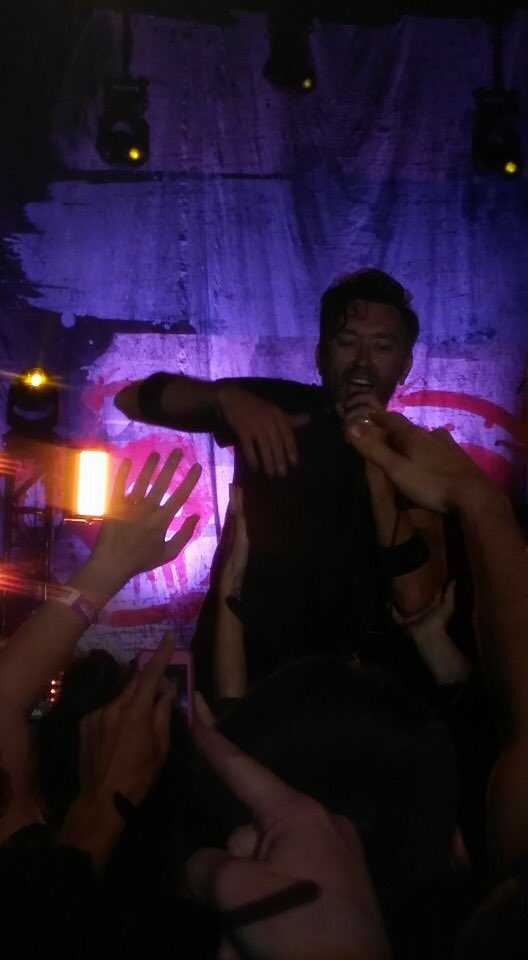 AdamTaberman's tweet photo. @riseagainst Pleasure seeing you guys at @Summerfest Thank you for a kick ass show! https://t.co/YwtjcAHQMI