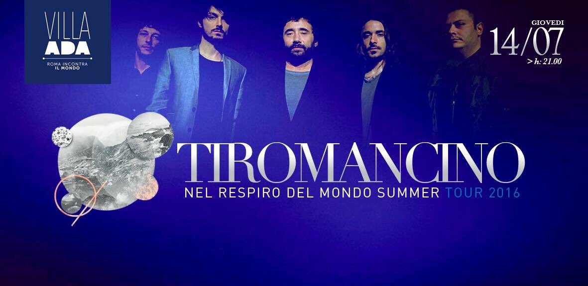 FrancescoSilv's tweet photo. Vi aspetto il 14 luglio a Villa Ada per Il concerto dei Tiromancino
@Tiromancino #villaada #Tiromancino #tour2016 https://t.co/R1iF7qfru9