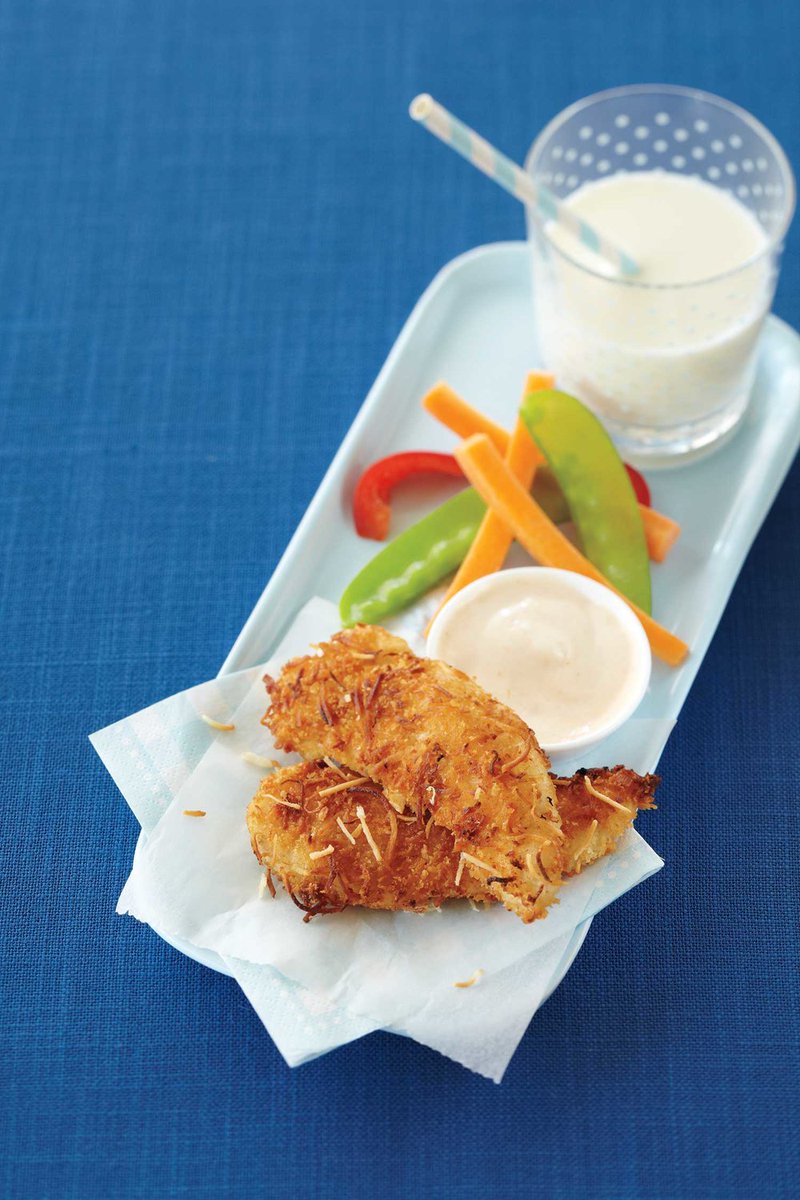 canadianliving's tweet image. These coconut chicken tenders are much better than the frozen kind ow.ly/dDCE301UT7t