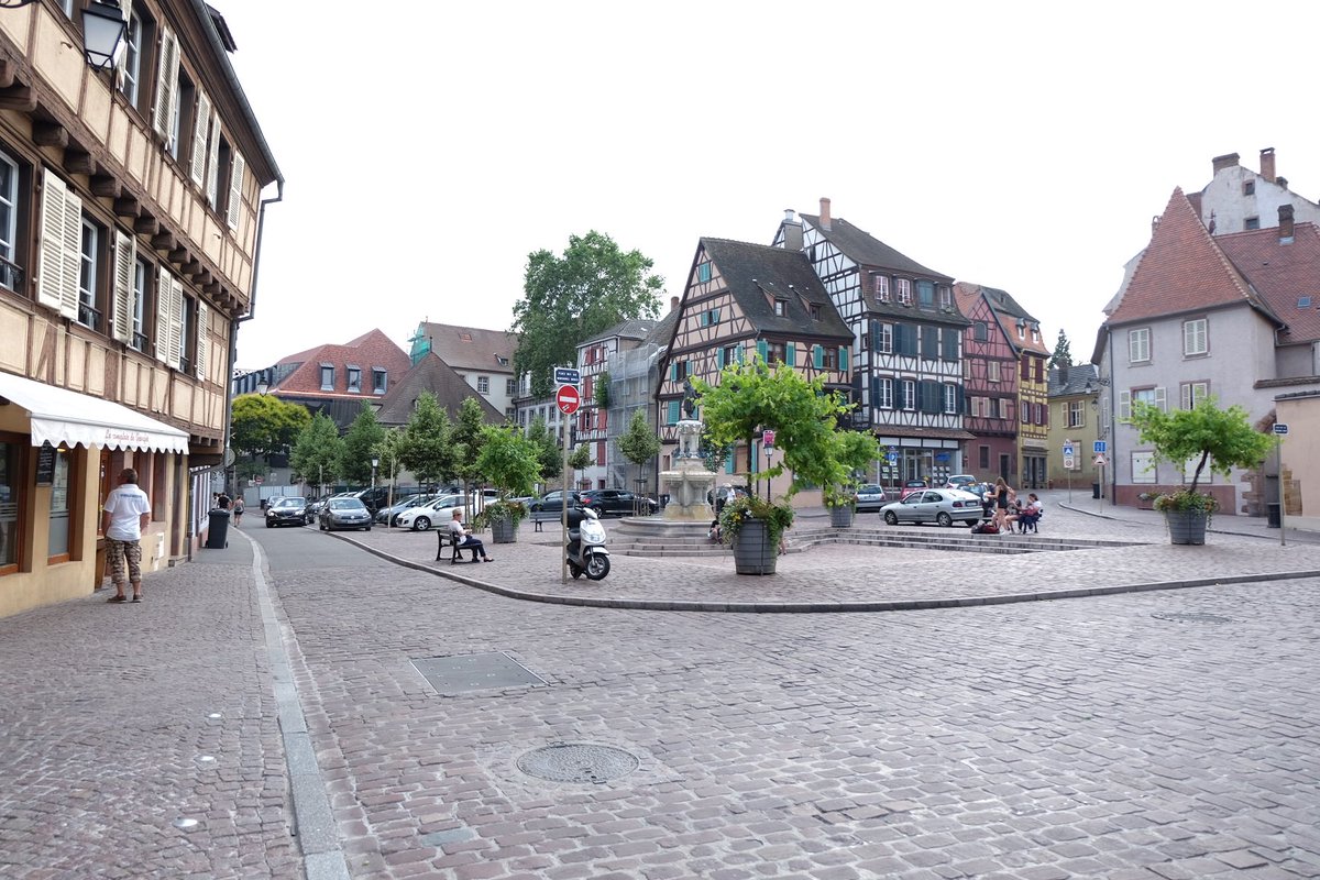 らて パチュリー コルマールの街並み コルマール Colmar ごちうさ聖地巡礼