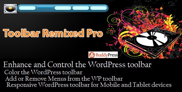 WpWarez's tweet image. Toolbar Remixed Pro (Interface Elements) - #Primetimeschweitzer #WordpressAdminBar goo.gl/079ZUq