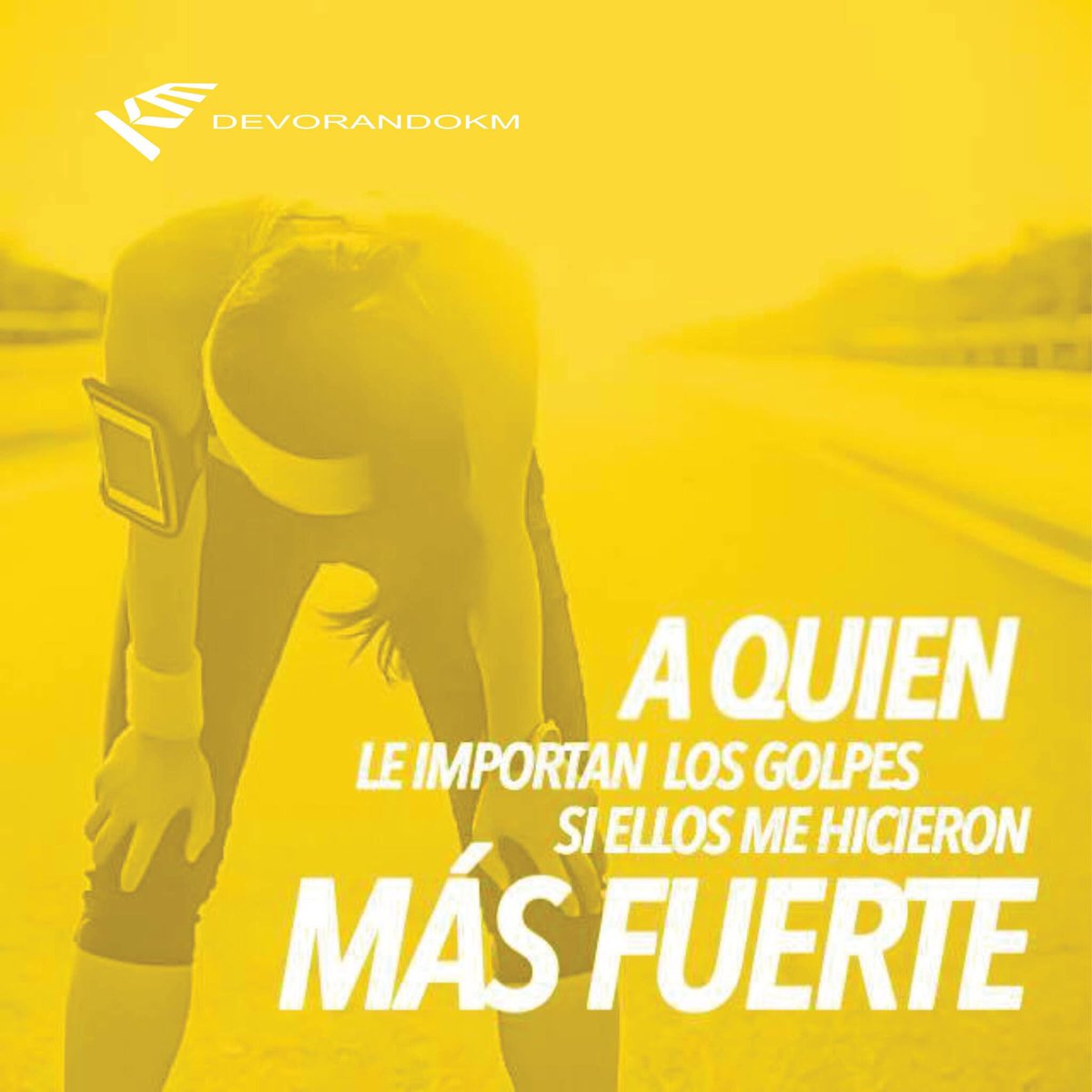 devorandokm's tweet photo. Un corredor está hecho para sobreponerse siempre! Buenos días corredores! #DEVORANADOKM https://t.co/HkR1oDZYry