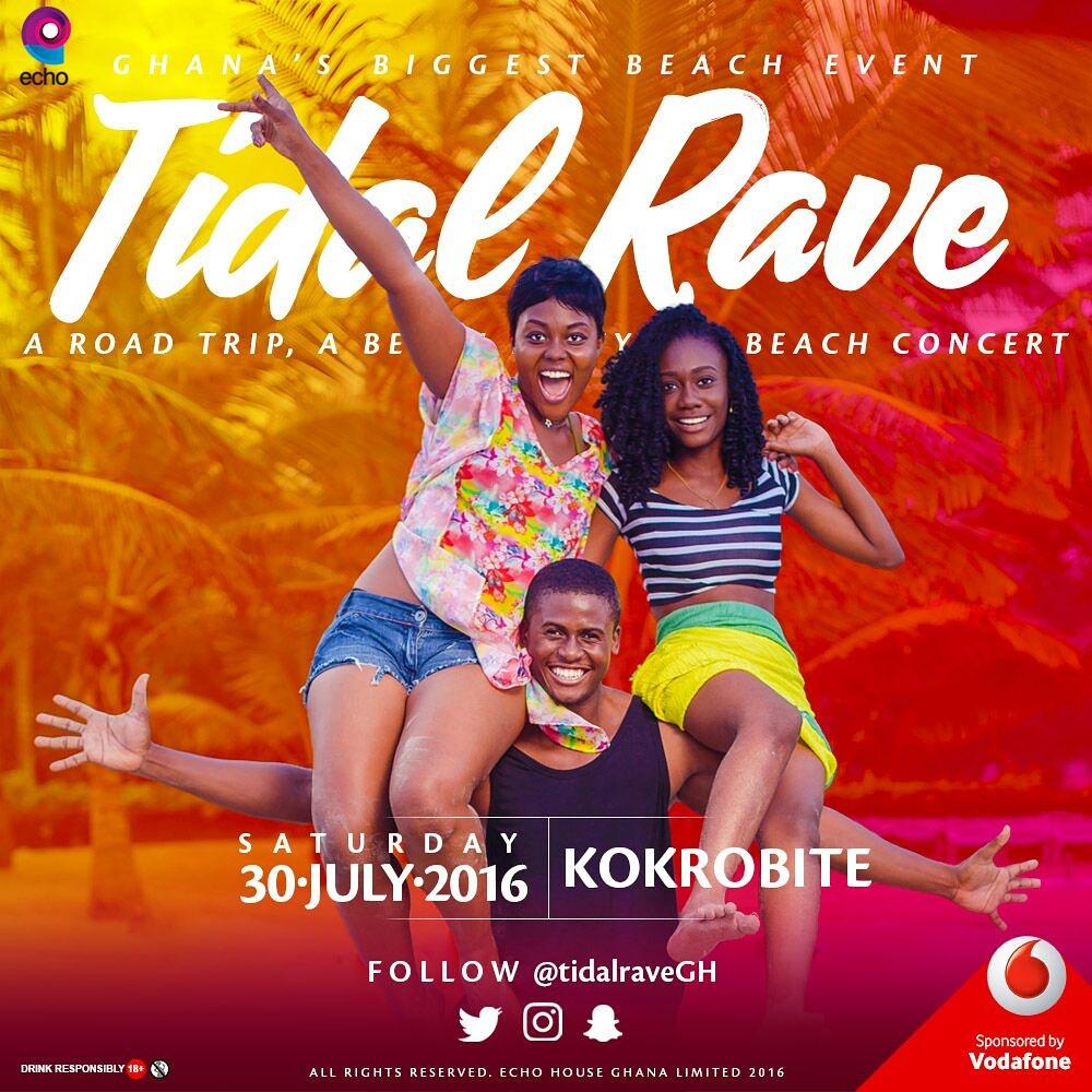 SARKGH_2131's tweet photo. Ghana's Biggest Beach Party is finally on de run.#tidalrave2016
its gonna be party all day!!
Dnt miss dis epic party https://t.co/M7VEgxh8sY