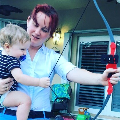 #firstarcherylesson #Happy4thAmerica #startyoung