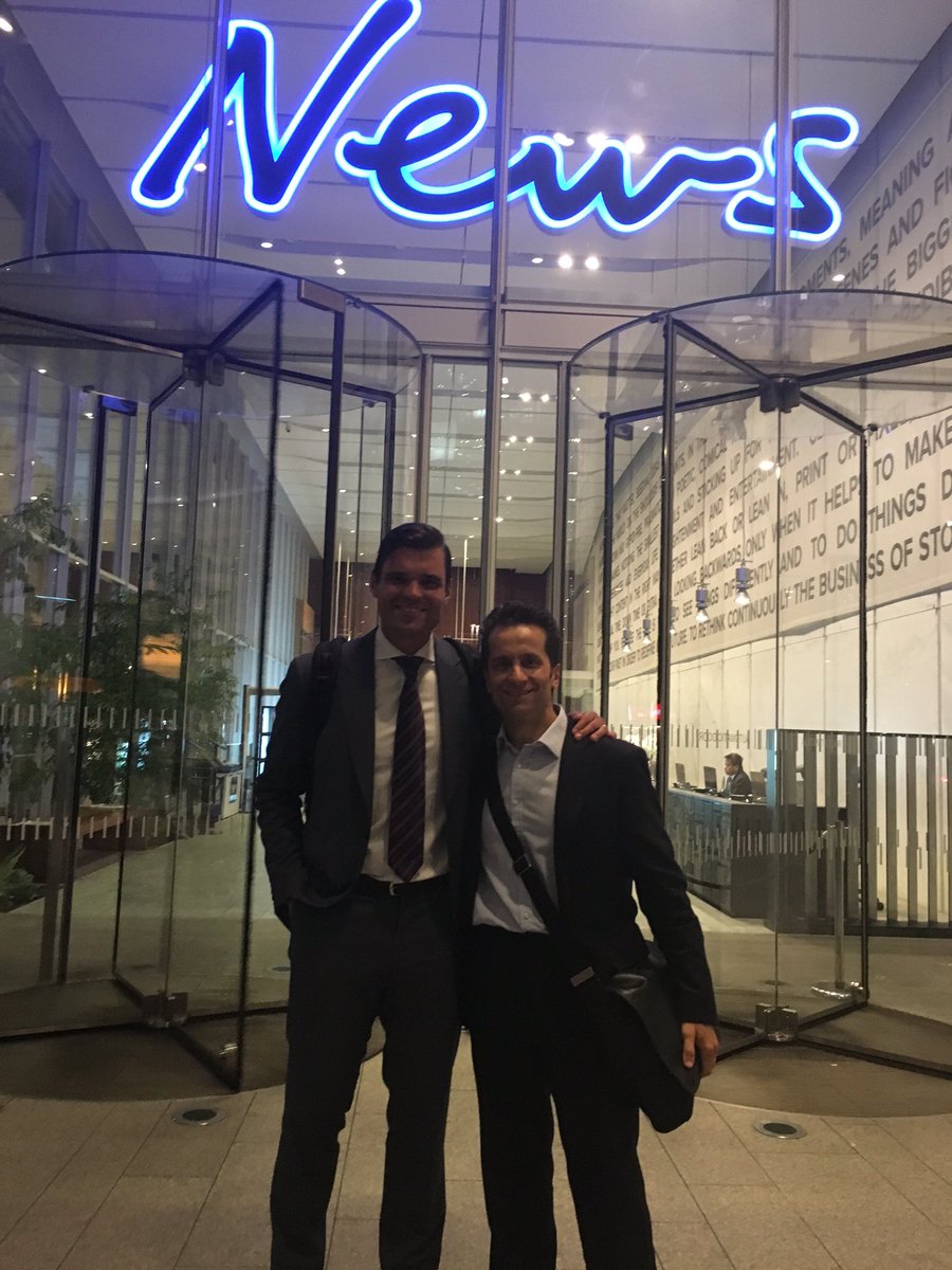leonk1's tweet photo. Hanging out with @alextapscott after a very insightful book launch!
#MustReadTheBook #BlockchainRevolution #WSJplus https://t.co/9R4PK2SLIS